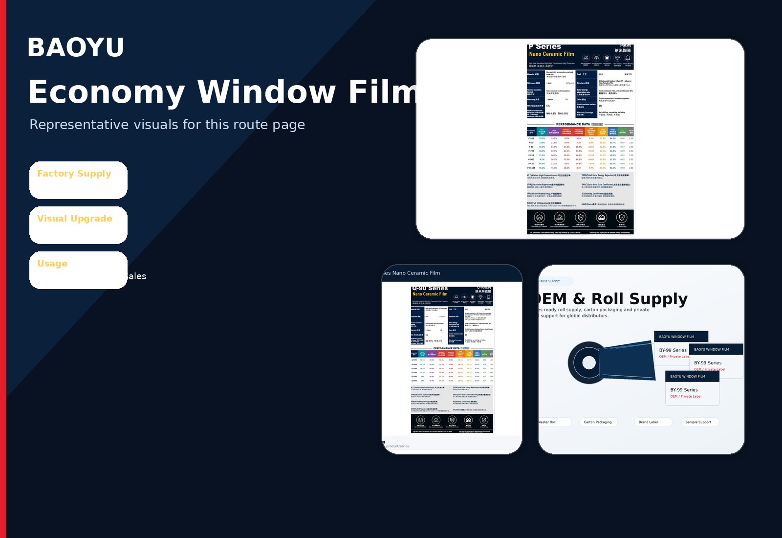 Economy Window Film Proof Image
