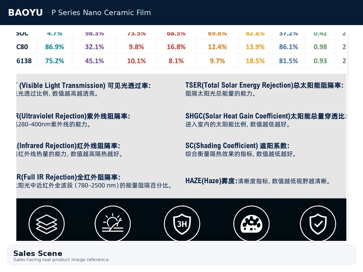 P Series Nano Ceramic Film product display 10