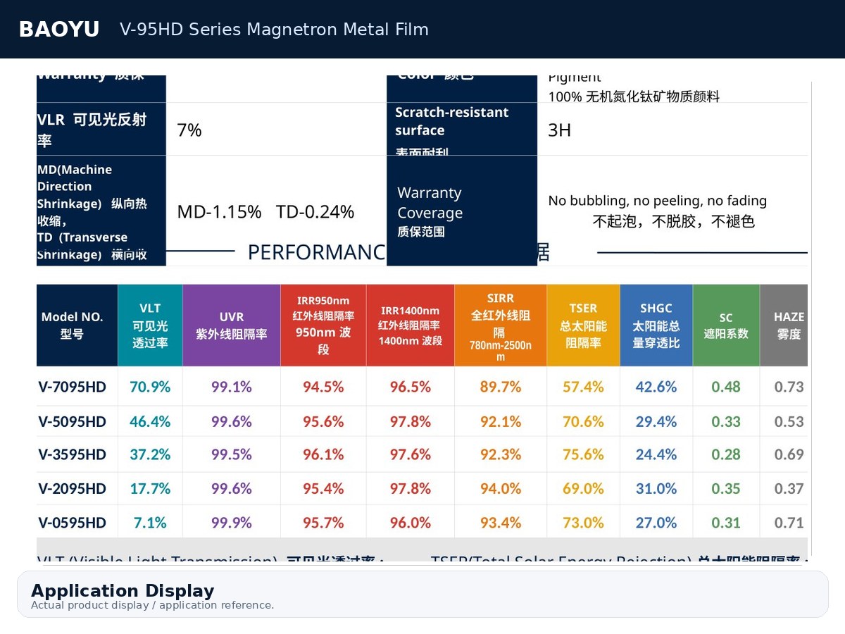 V-95HD Series Magnetron Metal Film product display 5