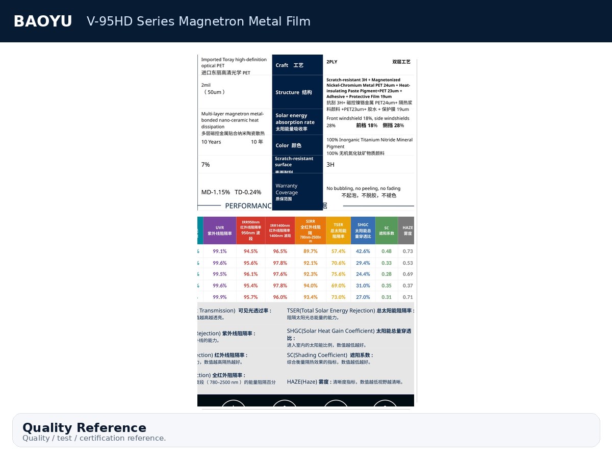 V-95HD Series Magnetron Metal Film product display 9