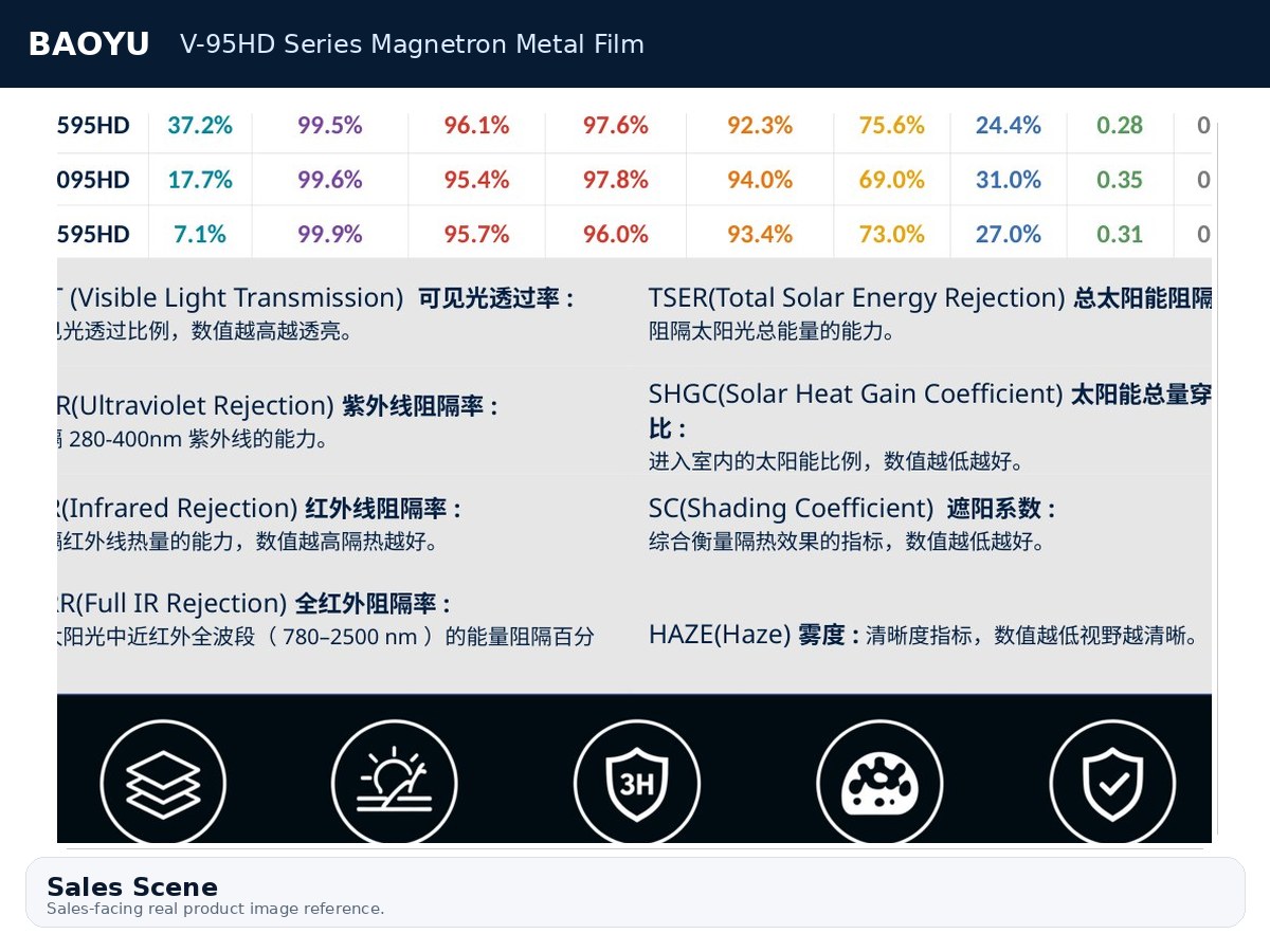 V-95HD Series Magnetron Metal Film product display 10