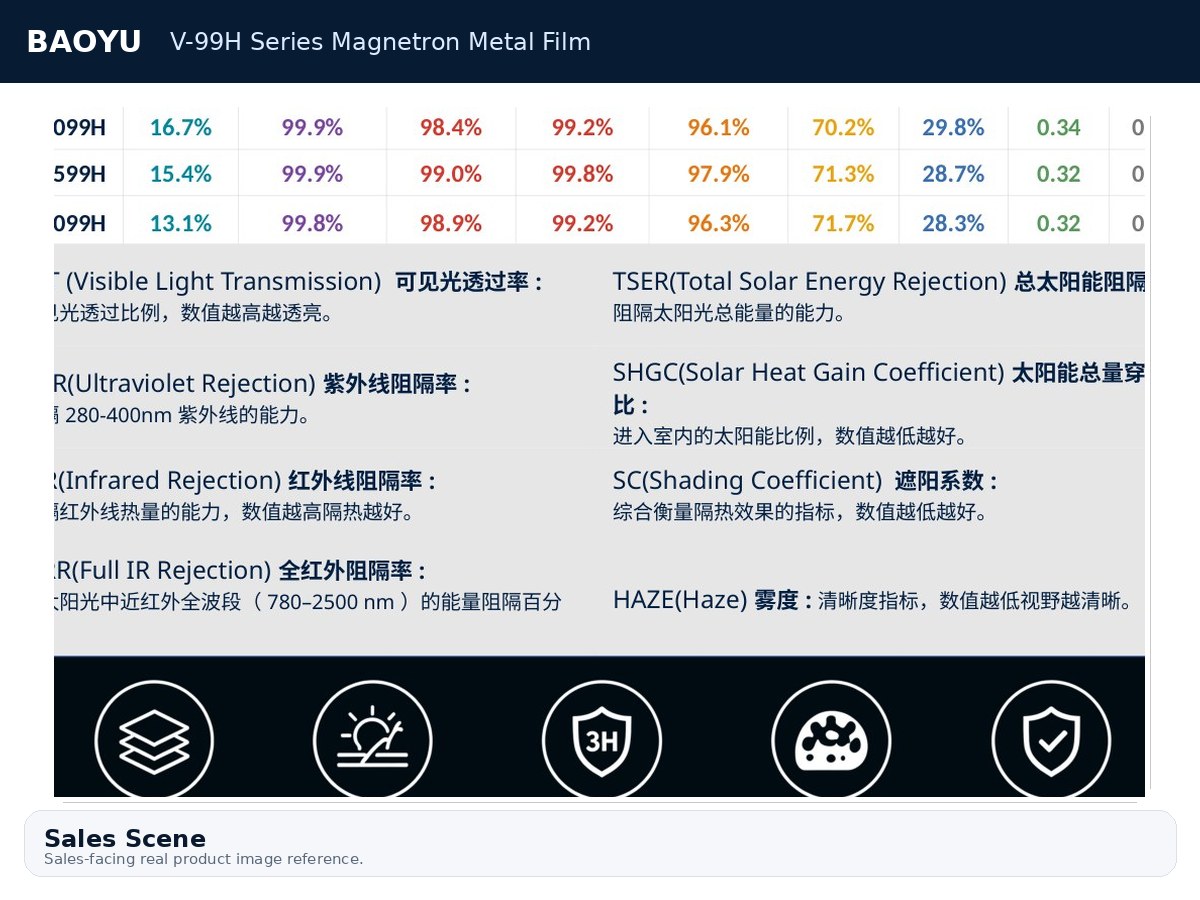 V-99H Series Magnetron Metal Film product display 10